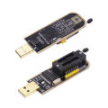 CH341A 24 25 Series EEPROM Flash BIOS USB Programmer Module + SOIC8 SOP8 Test Clip For EEPROM 93CXX / 25CXX / 24CXX DIY KIT. 