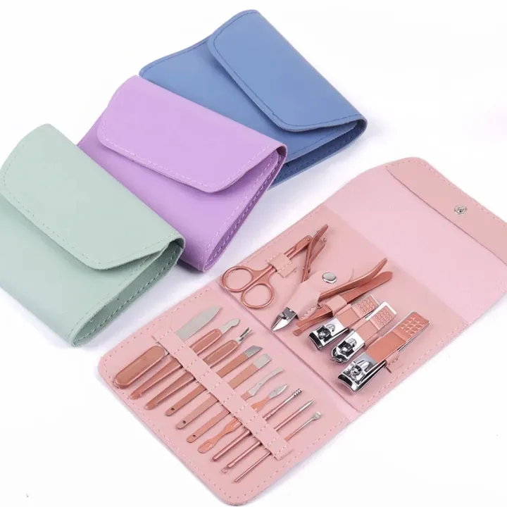 Manicure%20Sets%2016%20pcs%20Nail%20Clippers%20Professional%20Toenail%20Clippers%20Carbon%20Steel%20Nail%20Clippers%20Set%20for%20Men%20Woman%20Toe%20Nail%20Clippers%20Tools%20Grooming%20Kit%20for%20Thick%20Nails%20with%20Travel%20Leather%20Case%20-%20Image%208