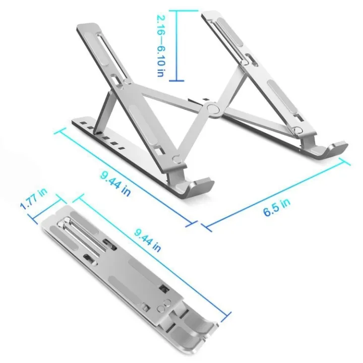 Foldable%20Aluminum%20Laptop%20Stand%20Adjustable%20Ergonomic%20Desktop%20Holder%20for%2011-17%20inch%20Laptops%20-%20Image%205