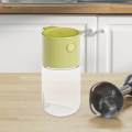 Glass Seasoning Bottle Press Type Kitchen Accessory Ration Spice Dispenser. 