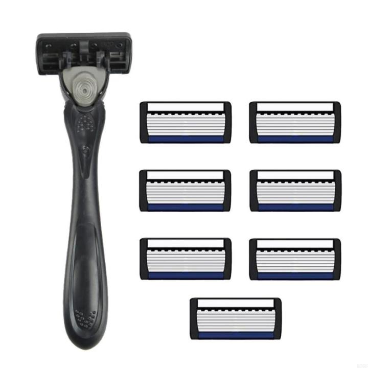 Daily Men Razor Men Shaving Razors Manual Shaver 7-Layer Safety Razors for Daily and ...