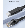 USB to RJ45 Console Cable RS232 Serial Adapter for Laptop 300cm. 