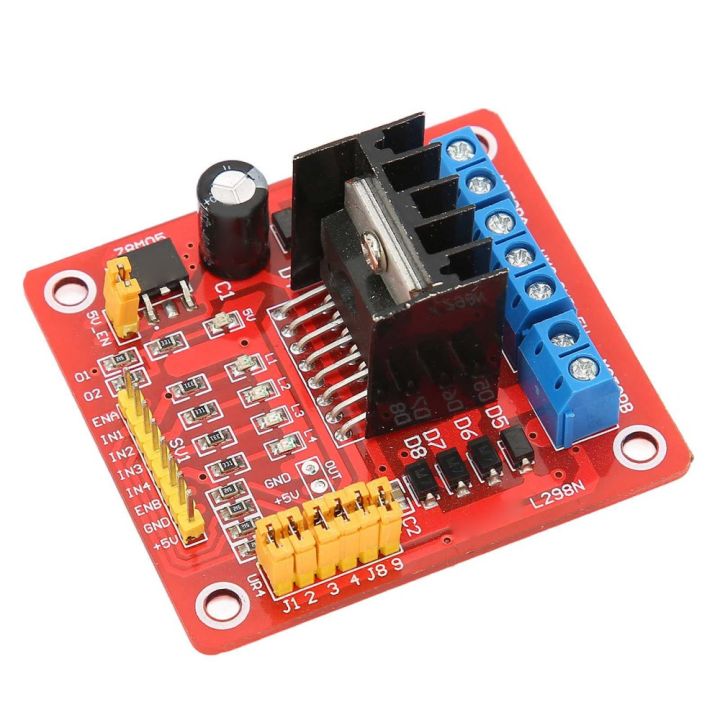 Motor Driver Applications Driver Board L298N Stepper Motor Driver Module 5V-35V 2A DC Motor ...