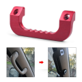 Car Door Armrest Handrail Cover Trim Spare Parts Accessories for Toyota RegiusAce Hiace 2005-2018 Drive Room Aluminum Armrest Grab Handle Black. 