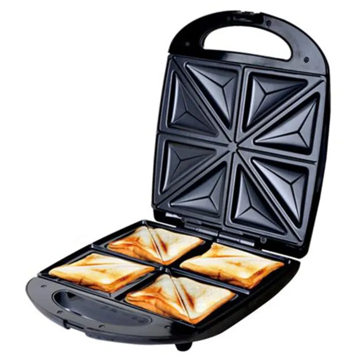 Geepas 4 slice Sandwich Toaster, Sandwich Maker  - GST5391