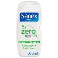 Sanex Zero% Kids Head to Toe Wash 500ml derma 5 (UK). 
