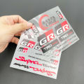 【Miga Plaza】GR Sport /GR GAZOO Racing Styling Car Windshield Decal Car Body Decorative Sticker For Toyota 86 YARiS RZ RC RS Camry Supra RAV4. 