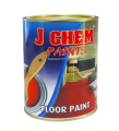 J CHEM Paints Floor Paint Black & Red 500ml/ 1000 ml. 