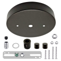 Ceiling Lighting Canopy Kit Pendant Light Plate Cover with All Mounting Hardware for Chandelier or Pendant Light Black. 
