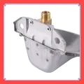 VibeVendor Sheep Water Bowl Stainless Steel Goat Lamb Drinker Water Bowl With 1/2" Thread Copper Valve Farm Feeding. 