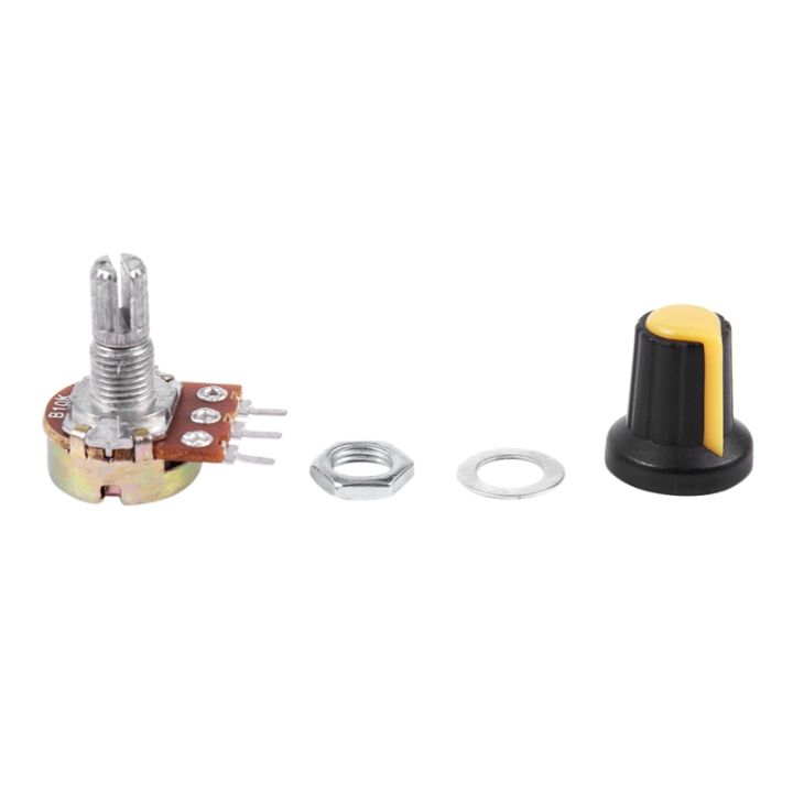 5pcs%2010K%20OHM%203%20Terminal%20Linear%20Taper%20Rotary%20Audio%20B%20Type%20Potentiometer%20-%20Image%206