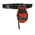 Horusdy Tools Belt Pouch, Waist Tool Bag, Pocket Tool Bag With Adjustable Belt Heavy Duty Professional Waist Work Pouch For Electricians Technician. 
