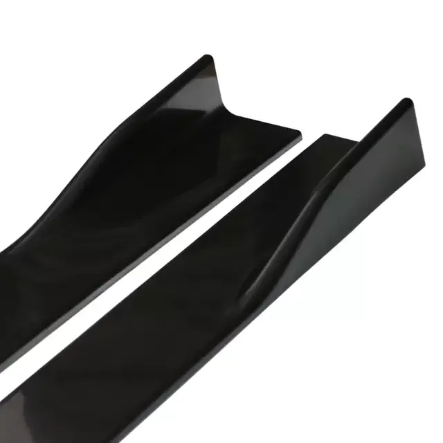 6pcs%202m/2.2m%20Universal%20Car%20Side%20Skirts%20Winglet%20Extensions%20Splitters%20Body%20Apron%20Lip%20For%20BMW%20For%20Benz%20For%20Audi%20Glossy%20black%20-%20Image%203