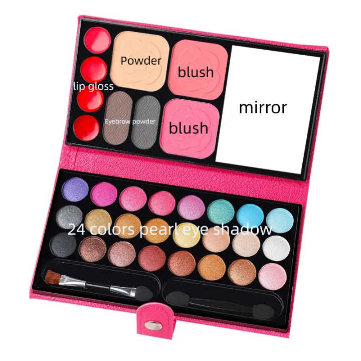 33%20Colors%20Makeup%20Kit%20Eyeshadow%20Powder%20Blush%20Lipstick%20Pallets%20Long%20Lasting%20Girl%20Pan%20with%20Mirror%20Beginner%20Plate%20Cosmetics%20Makeup%20-%20Image%202