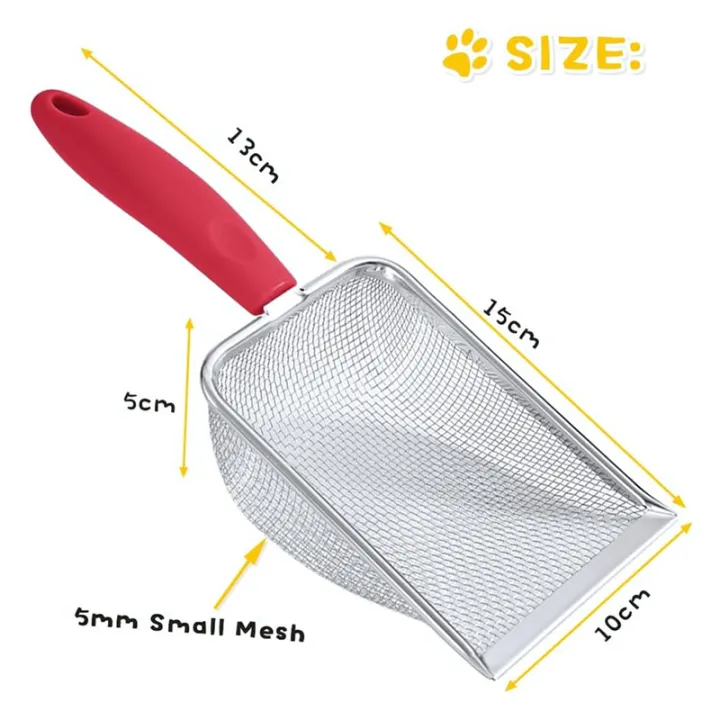 Cat%20Litter%20Scoop,%20Litter%20Cleaner%20Corner%20Shovel,Stainless%20Steel%20Mesh%20Litter%20Shovel,Easy%20to%20Clean%20Sand%20Waste%20Reusable%20B%20-%20Image%202
