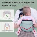 Lightweight Baby Carriers, Breathable Baby Sling Ergonomic Baby Strap One Shoulder Laboratory Saving Baby Half Wrapped Sling, Soft Mesh Front Cross Hug Baby Carrier Wrap. 