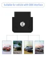 GPS Tracker 16PIN OBD 2 Plug Play Car GSM Tracking Device GPS Locator OBDII with Online Software IOS Andriod APP. 