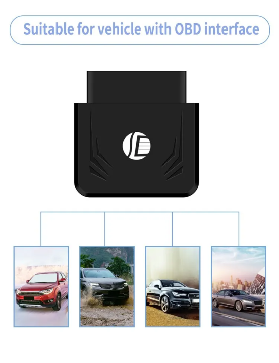 GPS Tracker 16PIN OBD 2 Plug Play Car GSM Tracking Device GPS Locator OBDII with Online Software IOS Andriod APP