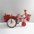 Retro Nostalgic Tractor Alarm Clock Creative Student Bedside Little Alarm Clock Wake up Children Table Clock Ornaments. 