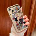 Jizetin for Xiaomi redmi 11t + pro 4g note 12 turbo 5g silicone soft square shape sketchy mouthpiece gwen spider-man fully wrapped anti-shock tire camera protection. 