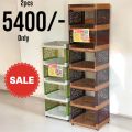 New modern 7 layer and 5 layer Book Rack Combo Pack Best Price in daraz. 