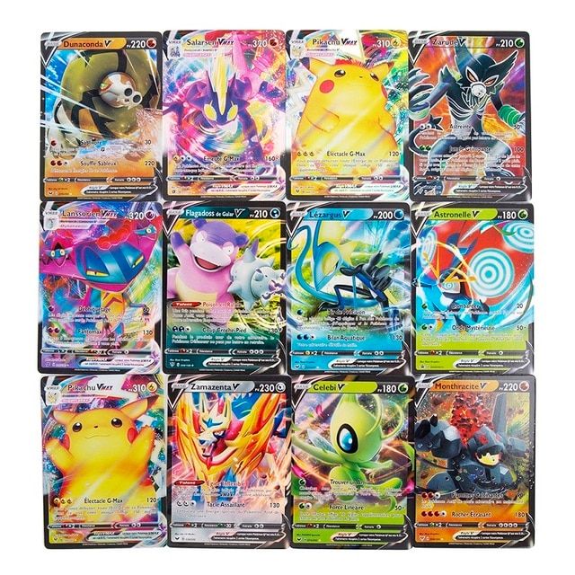 【DIV MALL】324Pcs Box Pokemon Card Shining Fates Style English Carte ...