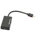 Micro USB to HDMI Adapter Cable - High Clarity Converter for Phone to HDTV/Monitor Display. 
