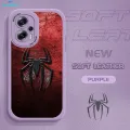 For Redmi Note 11t Pro + Xiaomi POCO X4 GT Thin Feeling Label Spider-Man Soft Silicone Back Tube PU Leather Material Cell Phone Cover Case. 