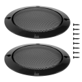 Sojhoop 2Pcs 4 Inch Speaker Speaker Grille Speaker Replaceable Round Speaker Protection Grille. 