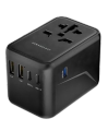 Powerology 65W PD Universal Multi-Port Travel Adapter. 