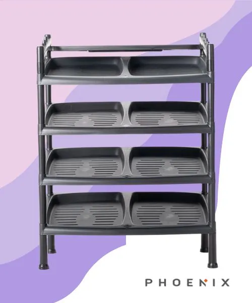 Phoenix Shoe Rack 4 Layers | Daraz.lk