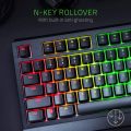 Razer BlackWidow Mechanical Keyboard 2019 Gaming Office 104 Keys RGB Green Switches Wired Keyboard Black. 