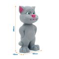 Talking Tom Toy Cat | AI Touch Tom | Cat toys | Tom Robot | Talking Tom With Lights And Touch Sensors | AI Talking Tom. 