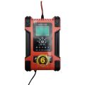 FOXSUR 12V 24V 12A Lead Acid Full Automatic Pulse Repair Car Battery Charger 7 Stage Smart Charger 6-200ah LCD Display Car Charger. 