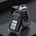 Auto Smart Protection Key Covers Accessories Car Styling Case For Honda Civic Accord EX EXL Crv Crz Hrv Zinc Alloy Key Shell. 