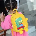 Lovely Dinosaur Kids Backpacks Cartoon Animals Kindergarten Student Schoolbag Adjustable Children Boys Girls Anti-lost Book Bags. 