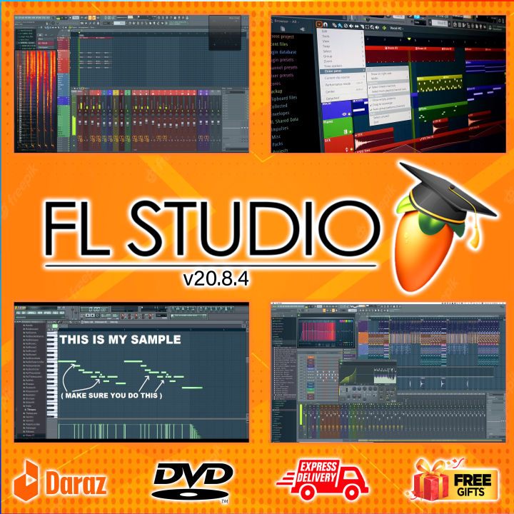 FL Studio Complete Edition v20.8.4 Professional Audio Editing Software Collection
