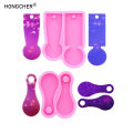 New style Supermarket shopping cart tokens drip mold shiny mirror diy keychain pendant decorative silicone molds. 