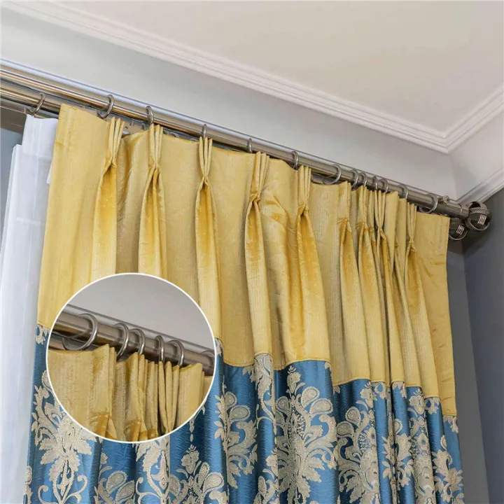 160%20Pcs%20Metal%20Curtain%20Ring%20for%20Curtains%20and%20Poles,Dangling%20Sliding%20Eyelet%20Ring%2032%20mm%20Inner%20Diameter%20(Silver)%20-%20Image%203