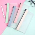 Foldable Pencil Stationery Bag Waterof Cosmetic Packet Portable Travel Home Storage Pack Dustof Jewelry Toys Storing  Large Capacity  Zipper Pouch. 
