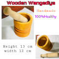 Handmade Natural Healthy Wooden Wangediya. 