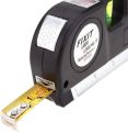 Laser Level Multipurpose Line Laser Leveler Tool Cross Line Lasers With 8FT 2.5M Standard Measure Tape And Metric Rulers. 