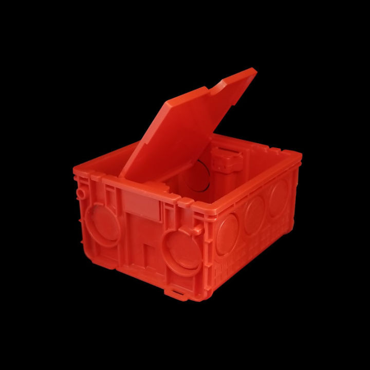 HD86Uncovered%20Stainles%20Steel%20Nut%20Concealed%20Junction%20Box%20Plastic%20Concealed%20Bottom%20Box%20Switch%20Socket%20Wire%20Box%20for%20Home%20Tooling%20-%20Image%202