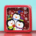 Festive Storage Solutions Holiday Organization Bins Christmas Storage Boxes Skylight Tin Plate Box Cookie Storage Containers. 
