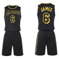 Lakers basketball suit Clippers Bucks suit James Kobe jersey Nets Irving training suit diy. 