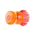 Fast Cleaning Brush with Soap Dispenser for Kitchen, Sink, Dish Washer Plastic Wet and Dry Brush. 
