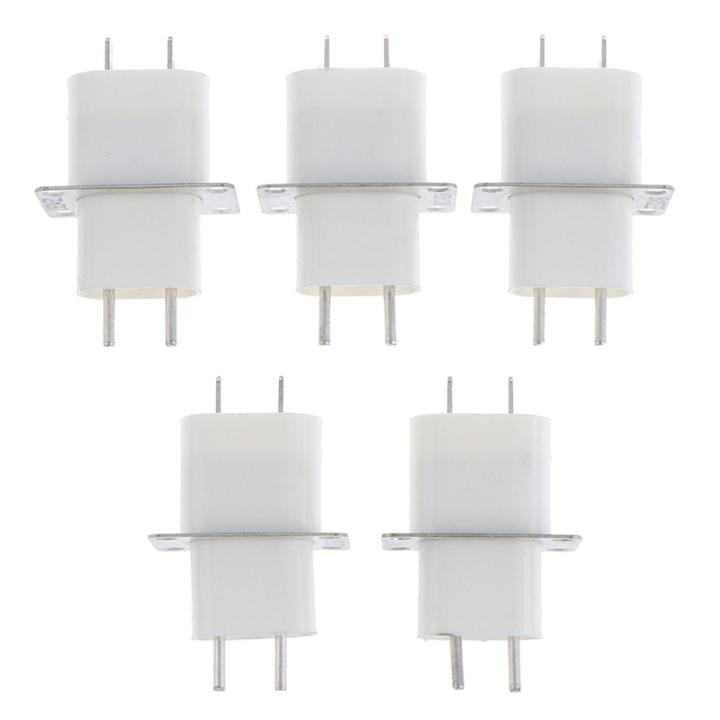 5Pcs Electronic Microwave Oven Magnetron 4 Filament Pin Sockets Converter Home Encounter