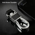 Leather Remote Flip Smart Car Key Fob Case Cover Protector Holder Storage Bag Wallet Pouch Keychain For Nissan Nismo X-trail Almera Qashqai Tiida Teana Juke Micra Leaf Kicks Serena Sylphy Sentra Navara NP300 Terra Patrol. 