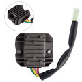 Universal 4 Wire Full Wave Motorcycle Regulator Rectifier for 12V DC Bike Quad TAOPA. 