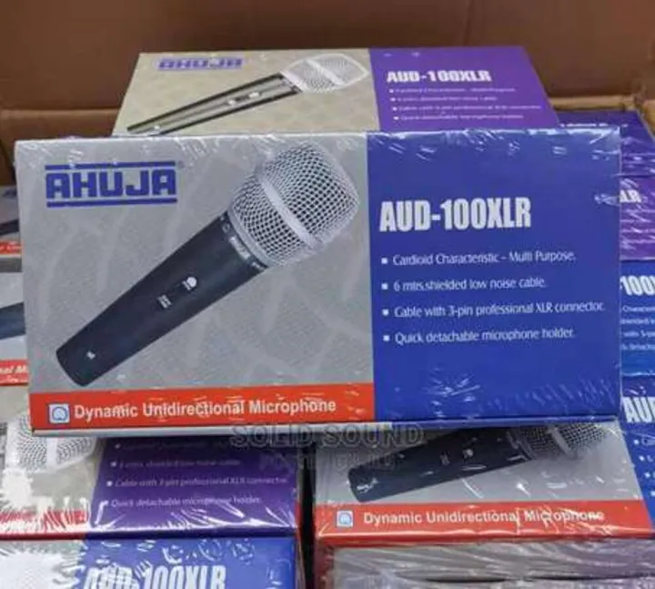 AHUJA%20AUD%2098XLR%20Professional%20Dynamic%20Unidirectional%20Microphone%20-%20Image%202